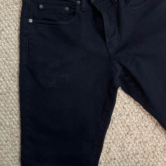 Bonobos Navy Blue Extra Stretch Travel Jean 30x30 Slim - Picture 4 of 5